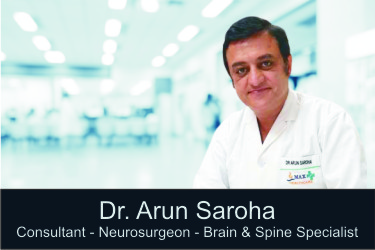 Dr Arun Saroha, Best Neurosurgeons in India, Head Injury Surgery for in India, Best Surgeons for Hematoma  in India, Treatment for Head Injury in India, Neurosurgery India